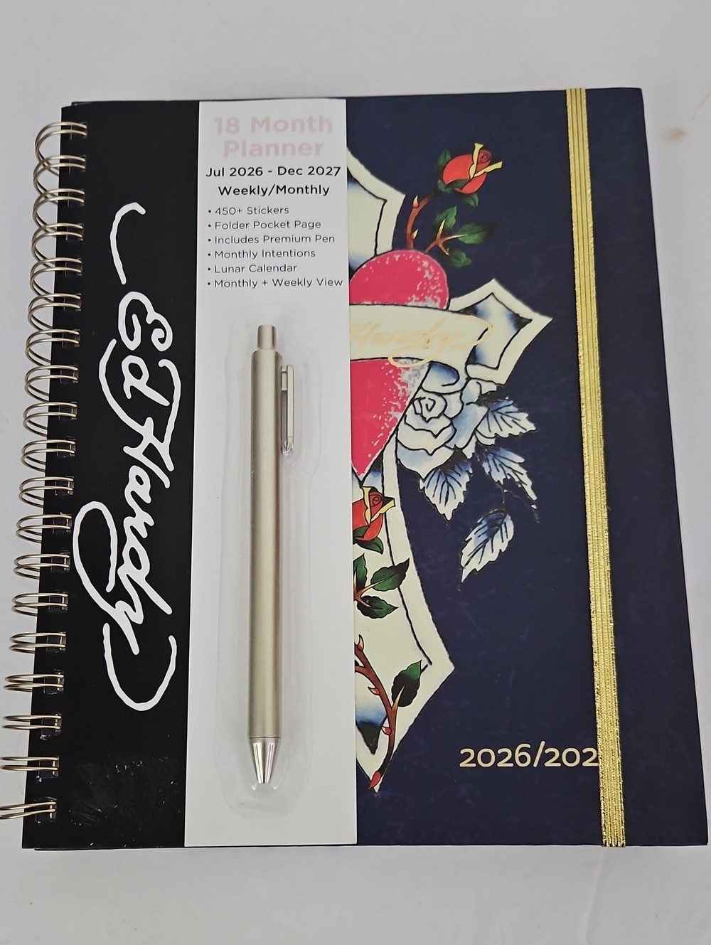 Ed Hardy NWT 18 Month Planner